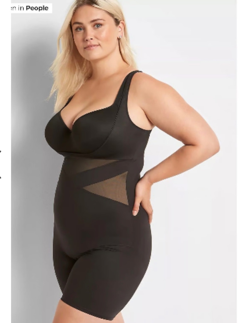 Cacique Open-Bust Thigh Shaper size 18/20